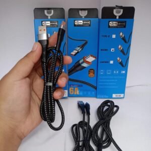 Kabel Data Excellence Bluebell Lightning 4A/Micro 4A/Type-C 6A