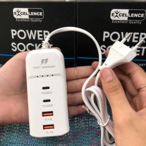 Travel Charger USB Socket Excellence 2PD 60W+2U 5.1A