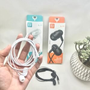 Handsfree Stereo Bass L11 Jack 3.5mm Earphone Headset Headphone