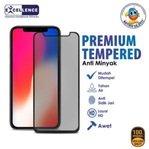 EXCELLENCE Tempered Glass Matte Anti Minyak Anti Glare untuk Vivo Layar Penutup Ponsel Protector