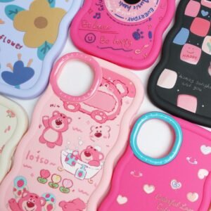 Case TPU Candy Wavy Printing Casing Handphone Karakter Softcase