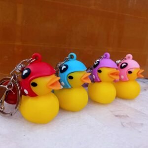 Gantungan Kunci Bebek Lonceng Gantungan Gemas