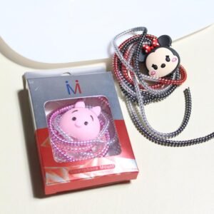 Tali Pelindung Kabel 1.4m dengan Boneka Besar untuk Casing Kabel