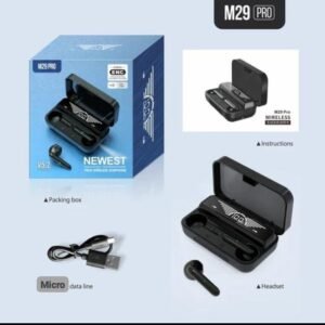 Handsfree Bluetooth TWS M29 Pro Earphone Headset Wireless
