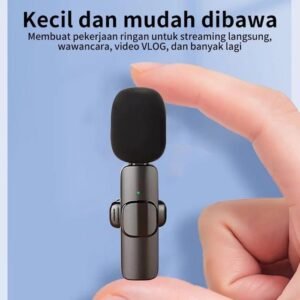 Microphone Wireless Clip On USB-C K8 Mikrofon ASMR