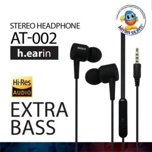Handsfree Stereo Bass AT022 Earphone Headset Headphone