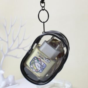 Storage Bag Transparan + Gantungan Tas Penyimpanan Charger