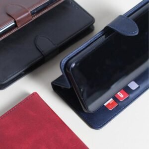 LC FC TPU Variasi Jahit Case Handphone Dompet Casing Handphone Dompet