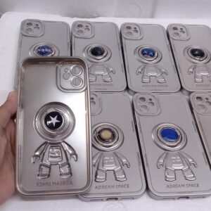 Case TPU Astronot 3D Stand Casing Handphone