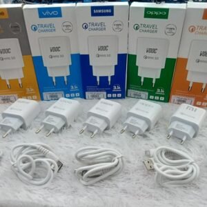 Travel Charger Smart E35 Vooc QC3.0 Micro USB Charger Handphone