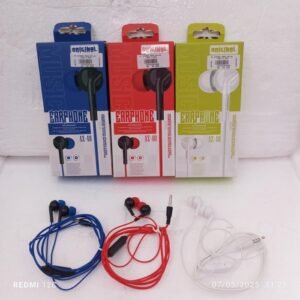 Handsfree Stereo Bass AZ-48 Jack 3.5mm Earphone Headset Headphone