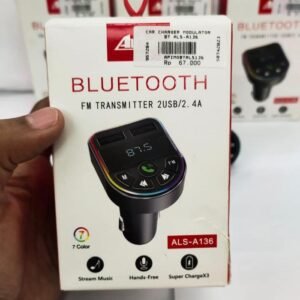 Car Charger Modulator Bluetooth ALS-A136 Charger Handphone