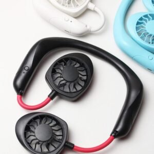 Mini Fan Gantung Lazy Neck Kipas Portable Gantung Kipas Mini