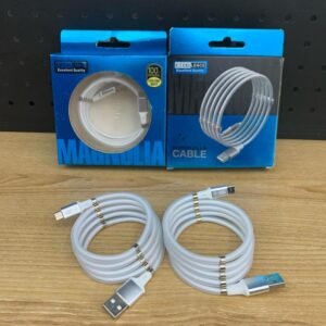 Kabel Data Excellence Magnolia 2.4A Micro/Type-C Kabel Magnet