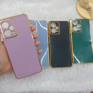Case TPU Cube Electroplating Casing Handphone Glossy Softcase