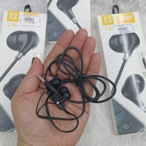 Handsfree Stereo Bass L08 Jack 3.5mm Earphone Headphone