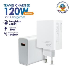 Travel Charger 120W Xiaomi Fast Charging Micro USB dan Type-C