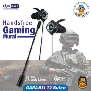 Headset Handsfree Earphone Gaming Mic Murai Excellence