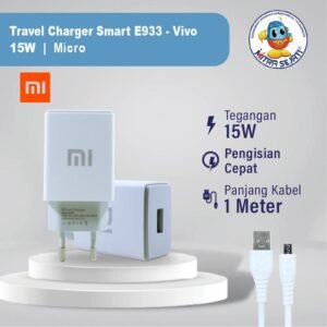 Travel Charger Smart E933 3.1A Micro USB Branded Xiaomi