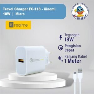Travel Charger Realme 18W Branded