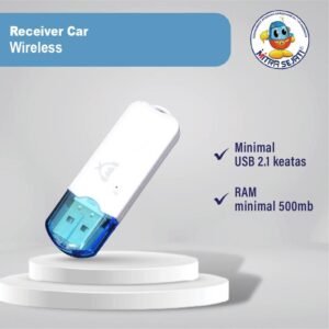 Bluetooth Music Receiver Car Wireless Tanpa Kabel