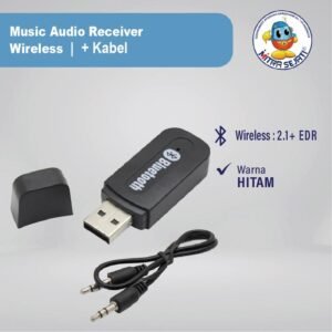 Bluetooth Music Audio Receiver Wireless + Kabel Audio