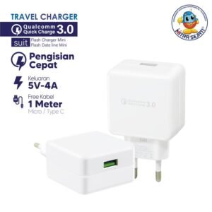 Travel Charger R15 Fast Charging Vooc QC 3.0 Micro USB/Type-C Xiaomi