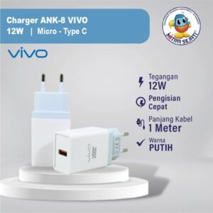 Vivo Charger ANK8 2400mAh Micro/Type-C Branded Fast Charging