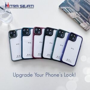 EXCELLENCE Case Acrylic Armor Casing Handphone Akrilik Hardcase Case Bening Transparan