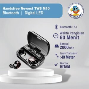 Handsfree Bluetooth Newest TWS M10 Headphone Logam Headphones Earphones