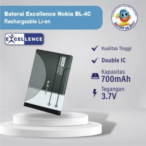 Baterai Nokia BL-4C Excellence Double IC-ABTBL4C2LLE