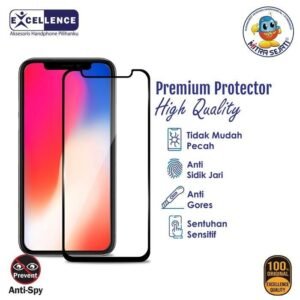 EXCELLENCE Tempered Glass Anti Spy untuk Oppo