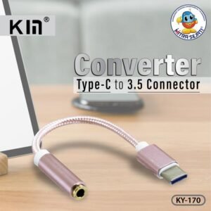 Kabel Audio KM Jack 3.5mm to Type-C KY170-SCACJ35TPC