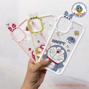 Case TPU Cute Little Monster untuk tipe Handphone Apel