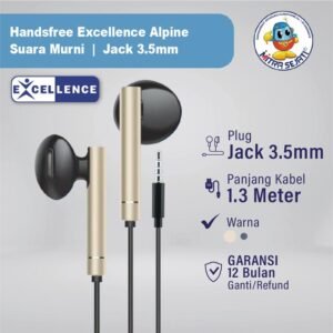 Handsfree Excellence Stereo Alpine jack 3.5mm-AHFUNALPE