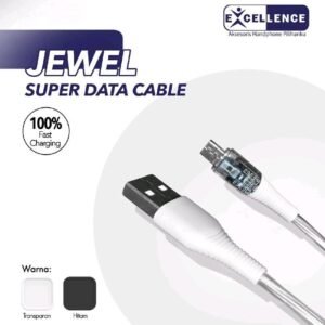 EXCELLENCE Kabel Data Excellence Jewel Fast Charging 2.4A Micro USB Kabel Charger Hp Super Cepat Cable Handphone