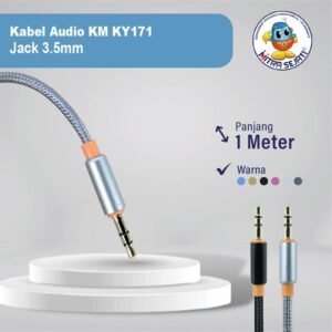 Kabel Audio KM Jack 3.5mm KY171