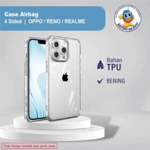 Case TPU 4 Sided Airbag Case Hp Bening untuk iPhone