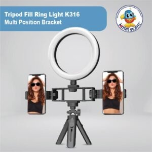 Tripod Fill Ring Light K316 Live Multi Position Tripod Mini