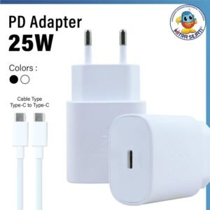 Travel Charger USB C 25W + Kabel Super Fast Charging