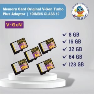Memory Card V-Gen Turbo + Adaptor 8GB/16GB/32GB/64GB/128GB/256GB